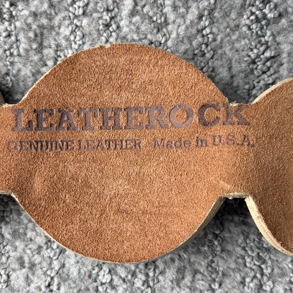Leatherock Turquoise and Silver Concho Belt - Picture 8 of 8